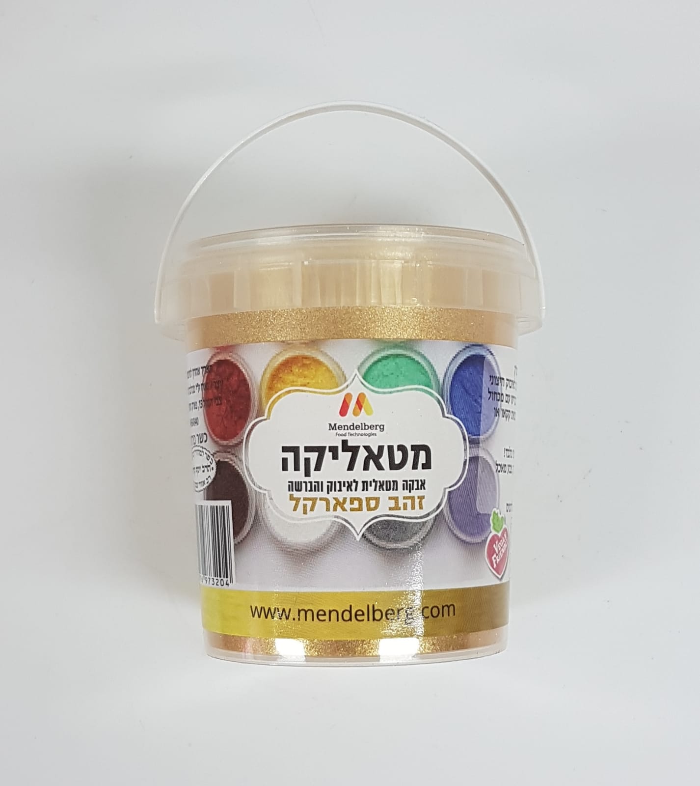 אבקת איבוק מטאלית זהב ספארקל 100 סמ"ק